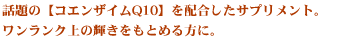 �b��́y�R�G���U�C��Q10�z��z�������T�v�������g�B���������N��̋P�������Ƃ߂���ɁB