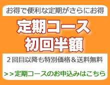 定期コース初回半額